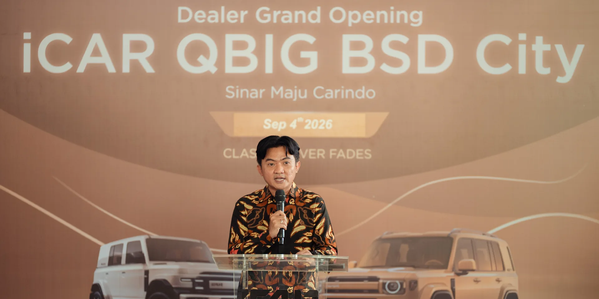 Bayu Apriadi, Regional Sales Manager iCAR Indonesia