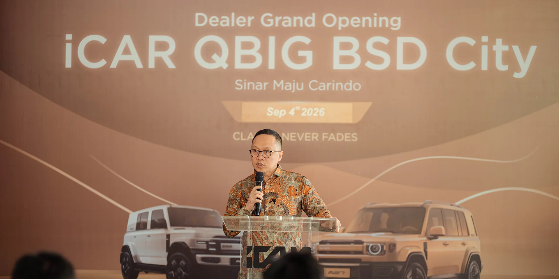 Sanny Setiawan sebagai General Manager PT Sinar Maju Carindo
